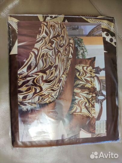 Белье постельное двуспальное сатин