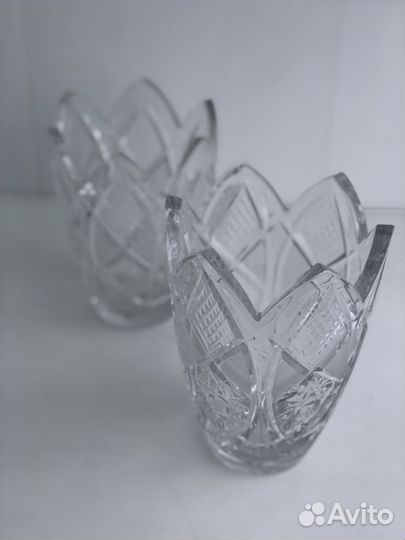 Хрустальные вазы времен СССР