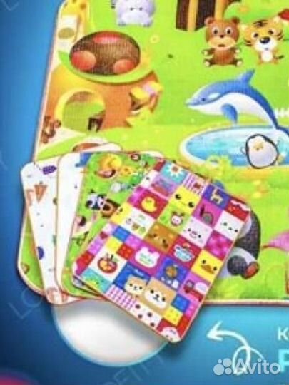 Складной детский коврик новый