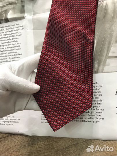 Галстук мужской Gucci винно-красный