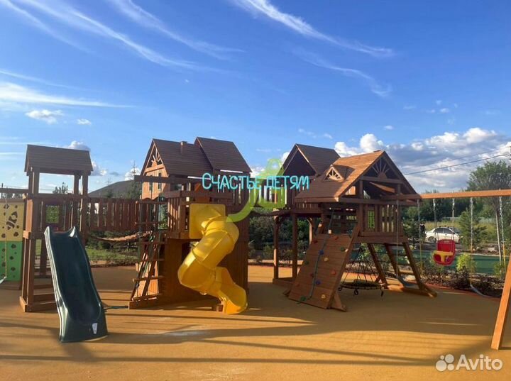 Детская площадка с доставкой до дачи