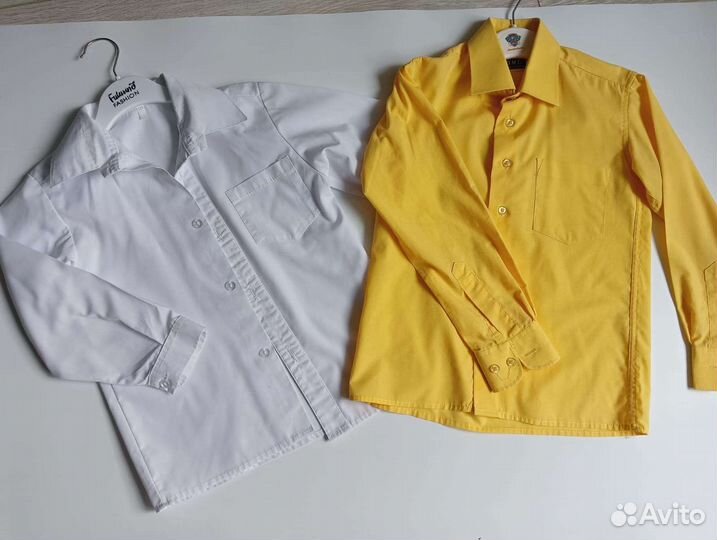 Школьная форма пакетом 122 брюки рубашка