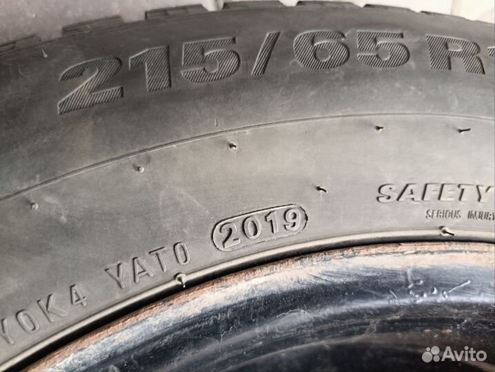 Колёса в сборе VW зима r-16 (5x112) 4 шт