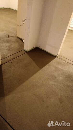 Полусухая стяжка пола