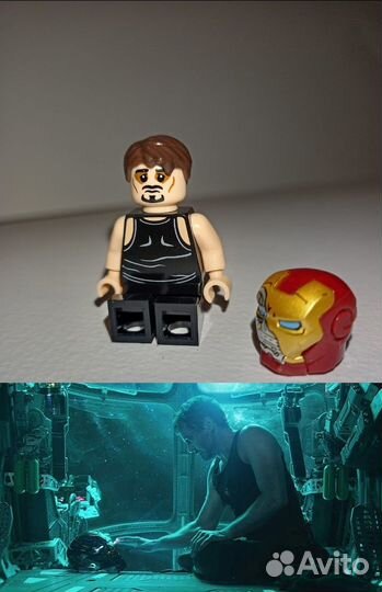 Лего аналог Железный человек минифигурки
