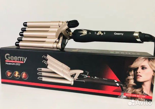 Плойка волна geemy