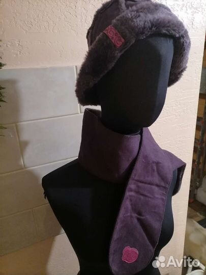 Шапка и шарф для девочки