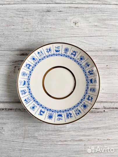 Кофейное и чайное блюдце лфз