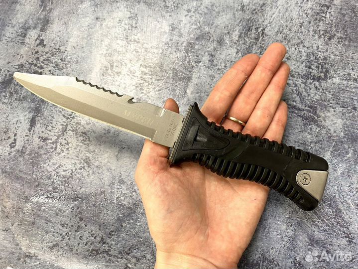 Нож Мурена, пластик ножны, VD64