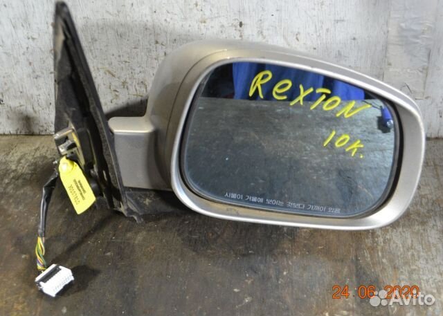 Зеркало правое SsangYong Рекстон, рестайл, 10к
