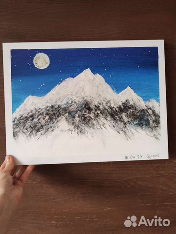 Картина акрил холст 