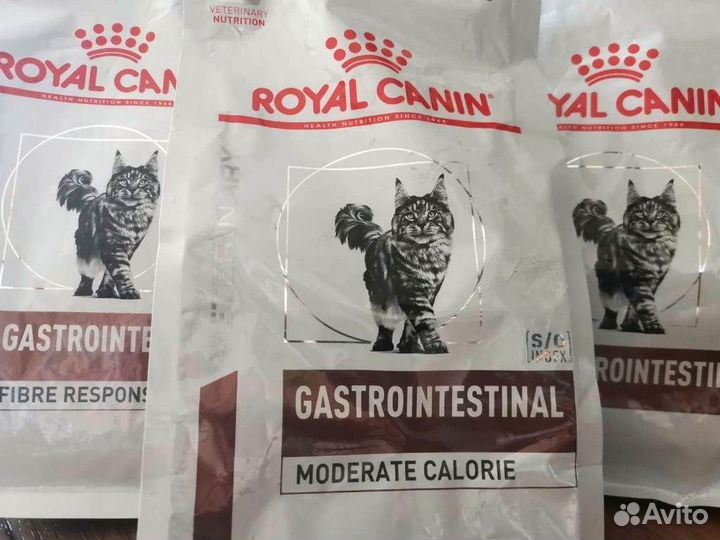 Корм для кошек 2 кг royal canin гастроинтестинал
