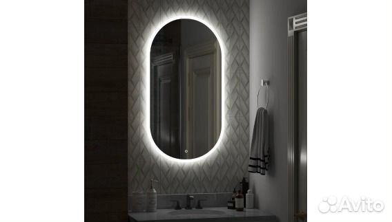 Зеркало Delight с LED подсветкой 550х1000