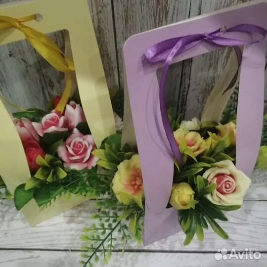 Букет из мыла на день учителя