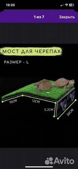 Мостик для черепахи