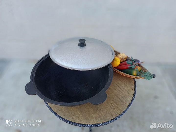 Казан чугунный Узбекистан 3 литровый