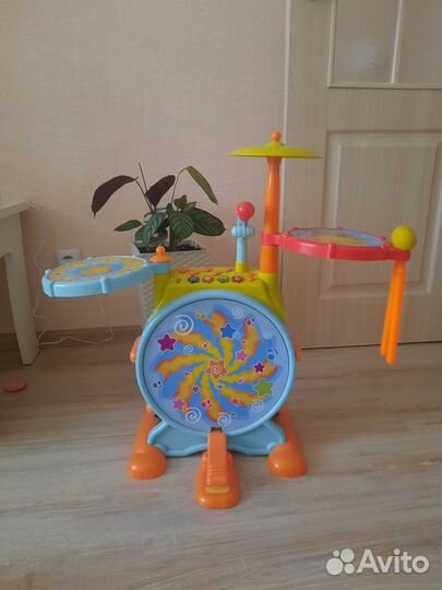 Детская барабанная установка Hola