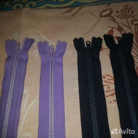 Молнии 6 шт новые цена за все