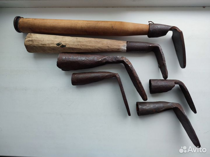 Лапы сапожные кованые с черенком