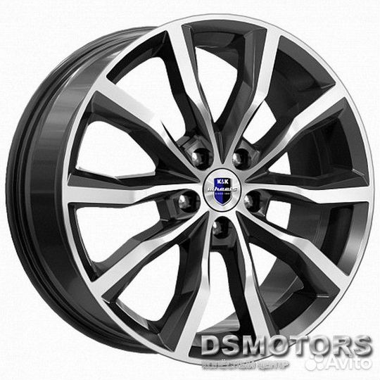 Диски Портер 7.5/18 5x100 ET45 d56.1 алмаз чёрный