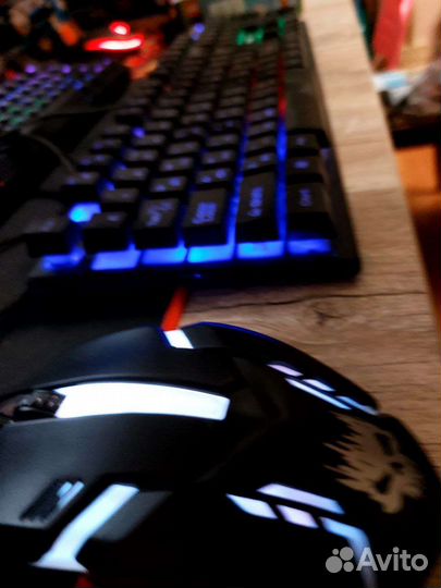 Клавиатура и мышь rage 100