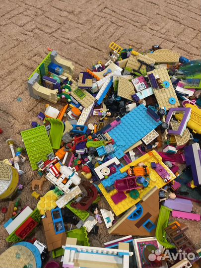 Lego friends лего пакетом