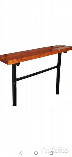 Стол с лавками