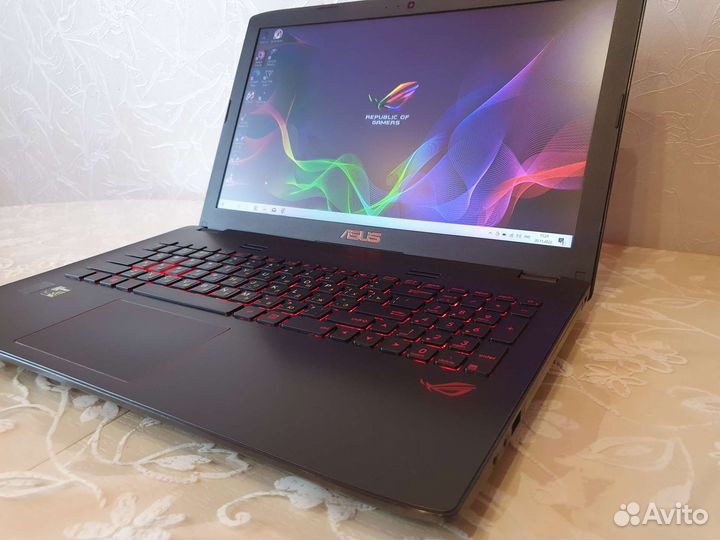 Игровой ноутбук Asus Rog gl552jx