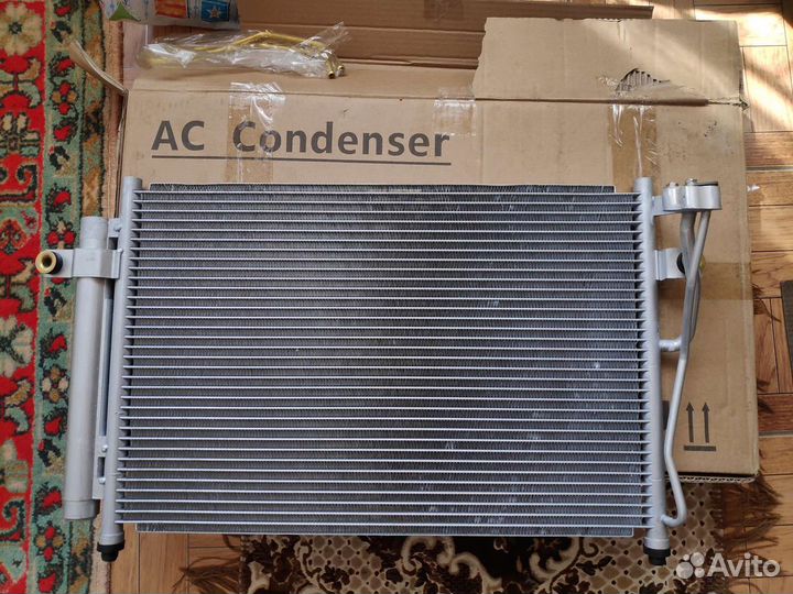 Хендай гетц радиатор кондиционера