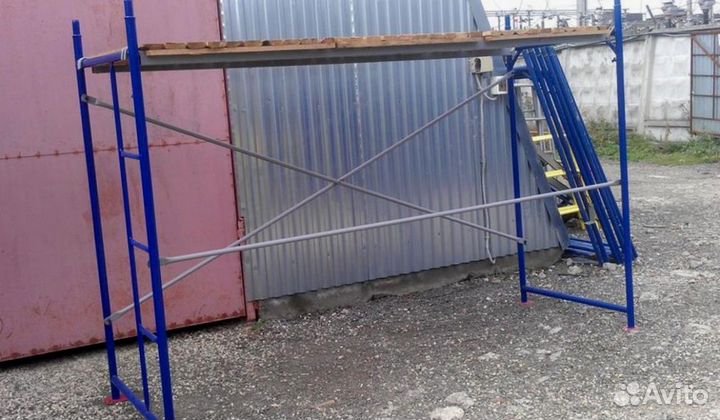 Прочные рамные строительные леса