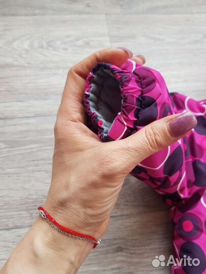 Зимний комбинезон для девочки 68 74