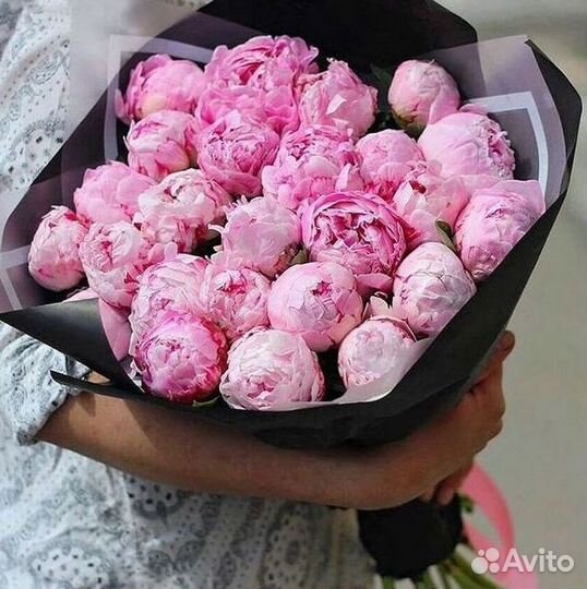 Пионы Розы Доставка