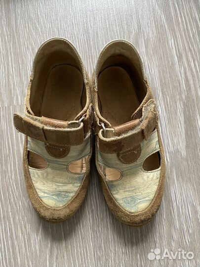 Кожаные туфли 26