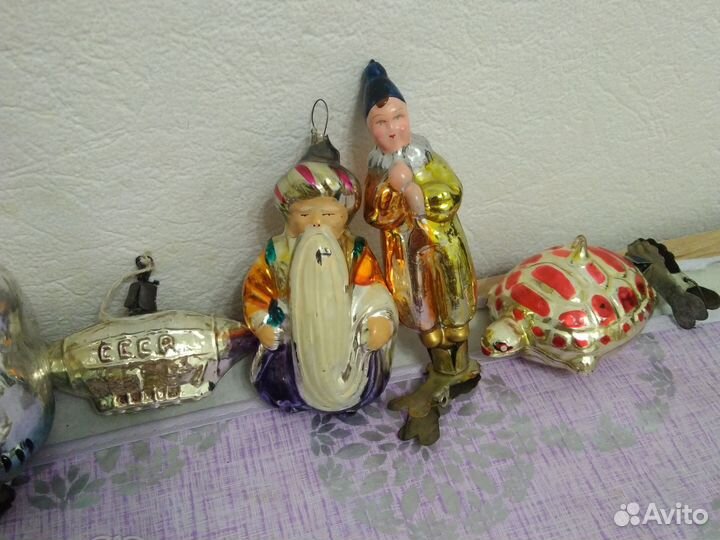 Украшения для новогодней ёлки СССР