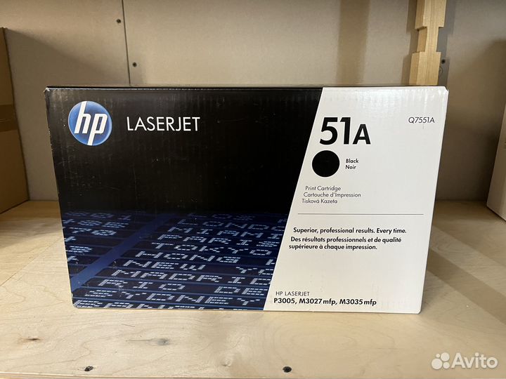 Картридж HP 51A Q7551A черный