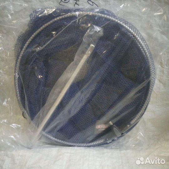 Садок с прорезиненной сеткой Grfish 2м,2.5м grkn