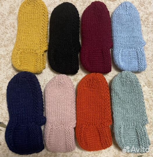 Вязанные следки