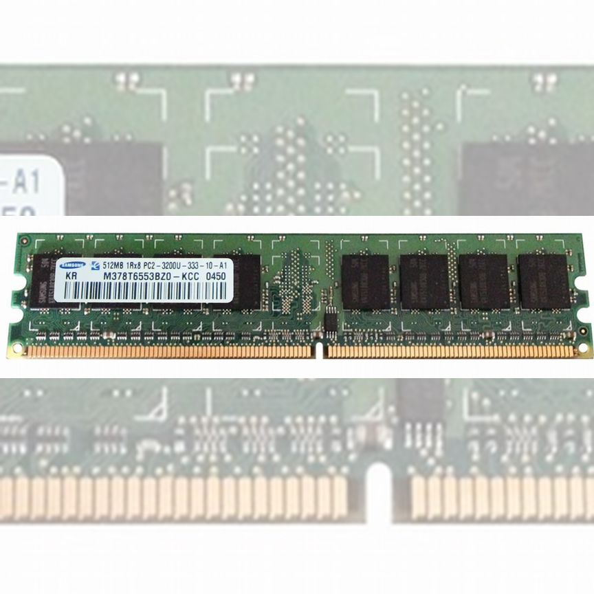 [M378T6553BZ0-KCC] Оперативная Память Samsung 512mb M378t6553bz0-Kcc