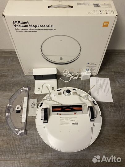 Робот пылесос xiaomi mi robot vacuum mop essential