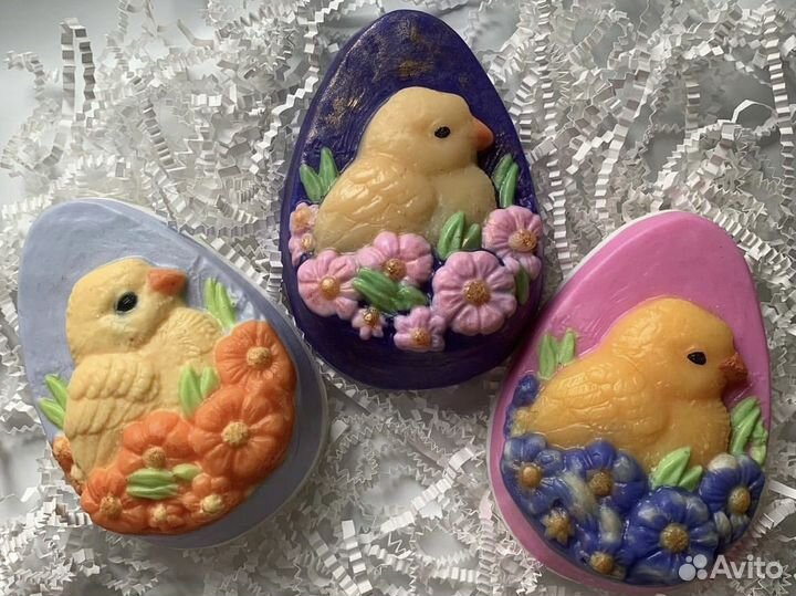 Пасхальное мыло ручной работы