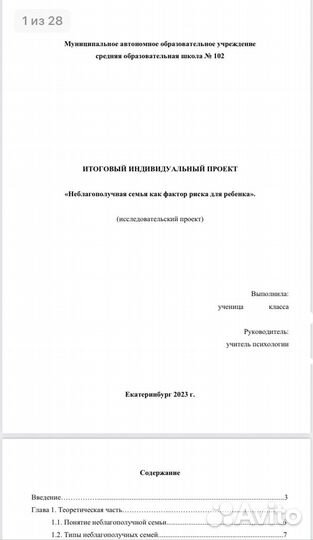 Итоговый индивидуальный проект