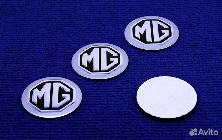 Комплект 3D наклеек колпачка диска MG 56 мм