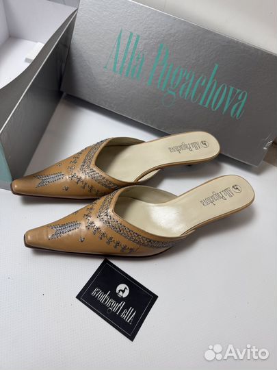Туфли Alla pugacheva новые винтаж кожа
