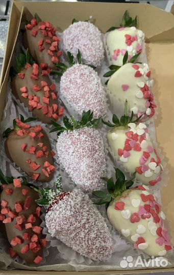 Клубника в бельгийском шоколаде