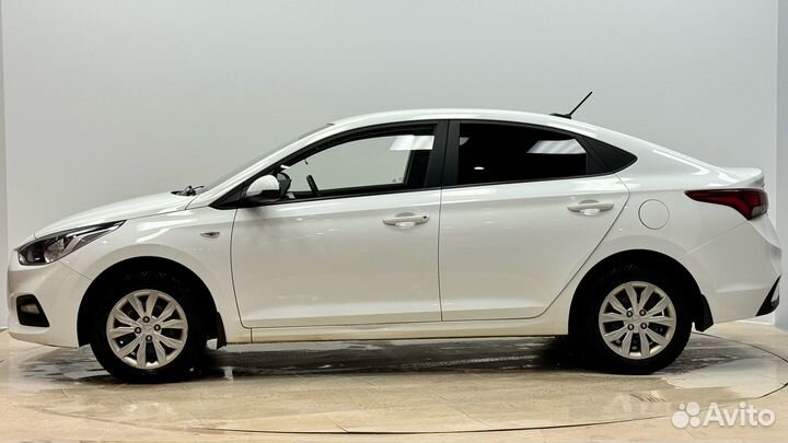 Hyundai Solaris 1.4 AT, 2018, 120 000 км