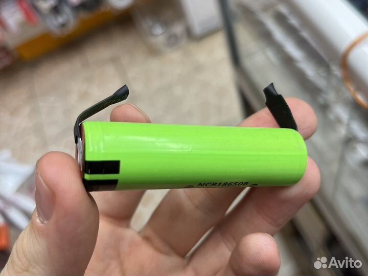 Аккумулятор Panasonic 18650 3200mAh 20A контакты