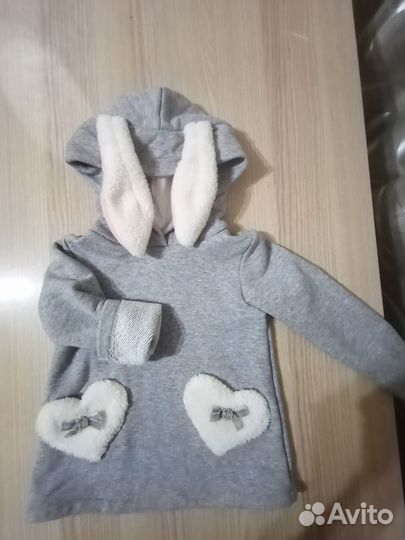 Толстовка на девочку 92