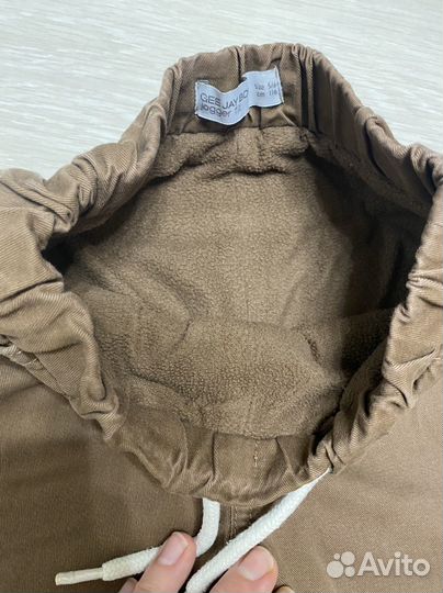 Джинсы утепленные на флисе 116 см 5-6 лет