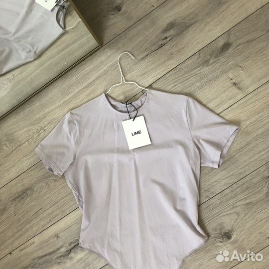 Боди футболка М новая lime