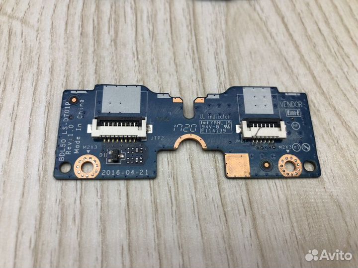 Плата кнопок тачпада BDL50 LS-D701P REV: 1.0